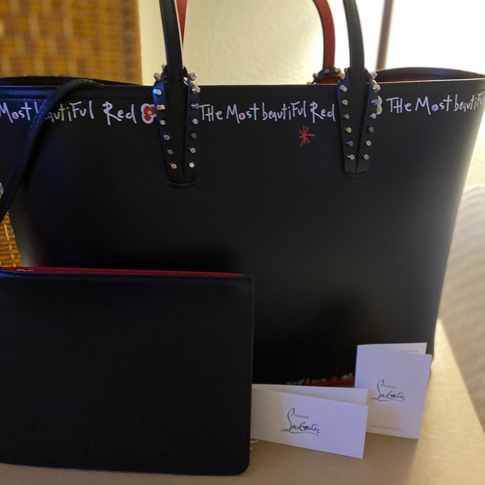 BNWT LOUBOUTIN BEAUTIFUL TOTE
